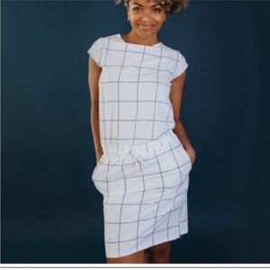 Albion fit going places Windowpane Dress